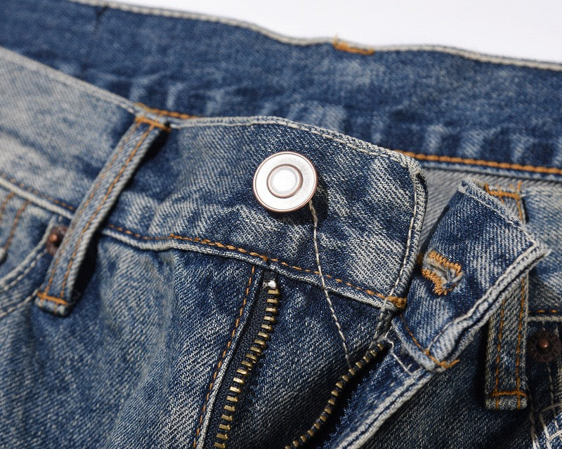 Wavy Flared Jeans