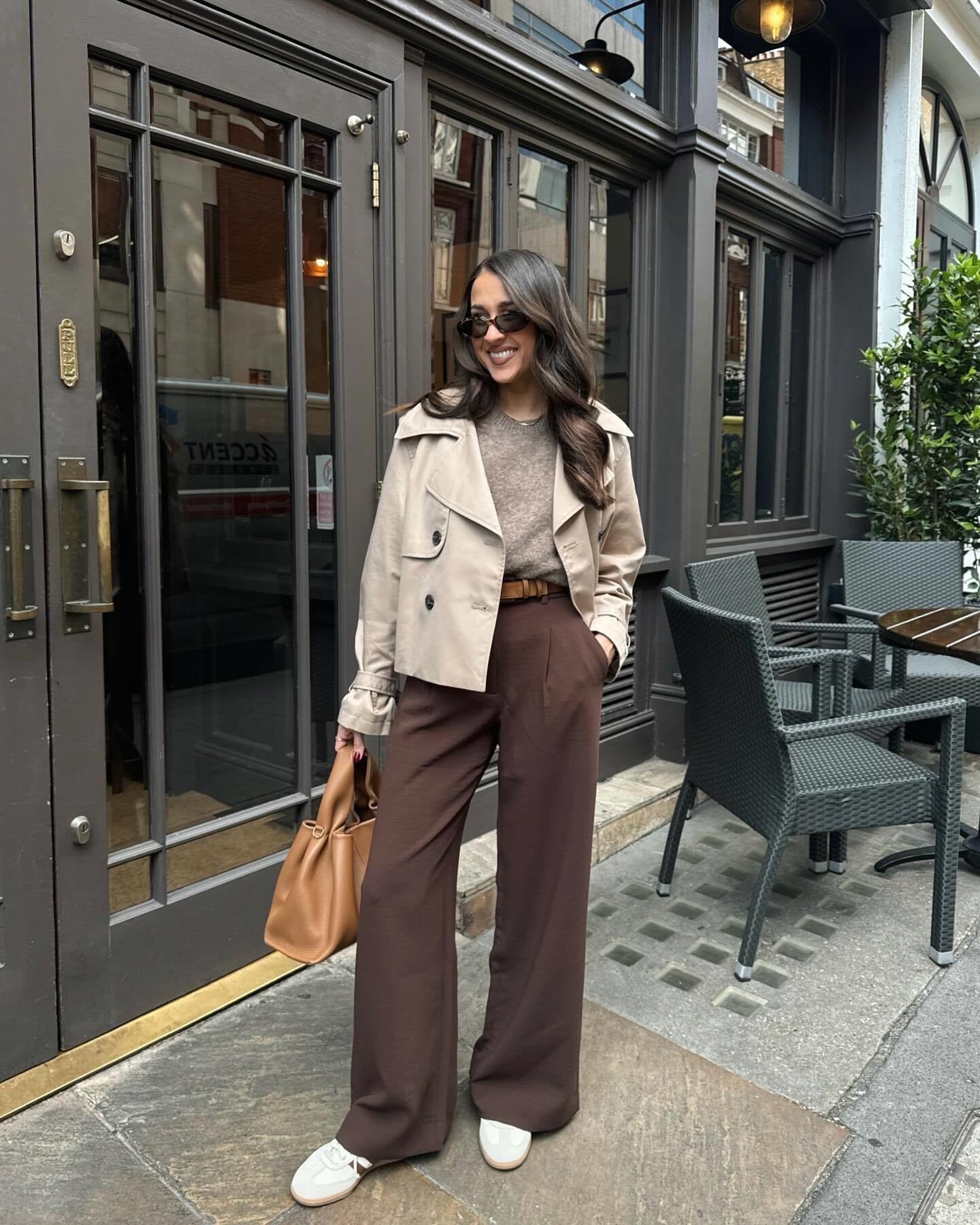 Lumière Cropped Trenchcoat