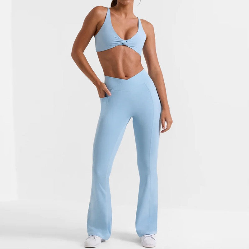 Virale Pilates Schlaghose