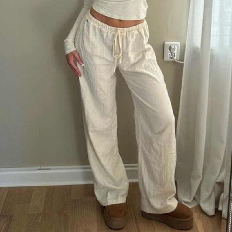 Lässige Stoffhose