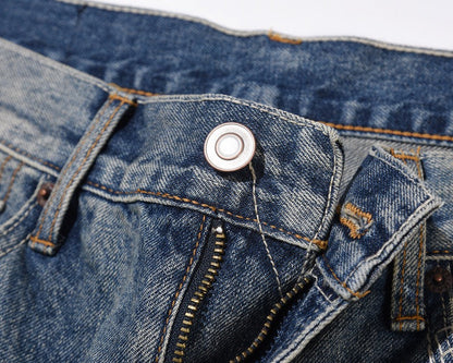 Wavy Flared Jeans