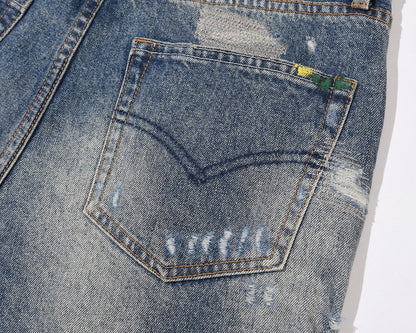 Wavy Flared Jeans