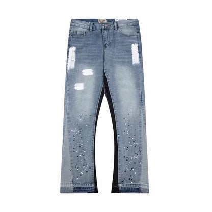 Painted Flared Jeans