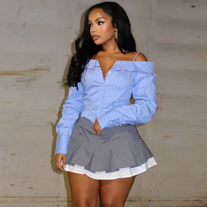 Ocean Breeze Bluse