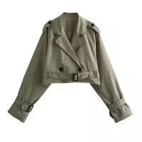 Lumière Cropped Trenchcoat