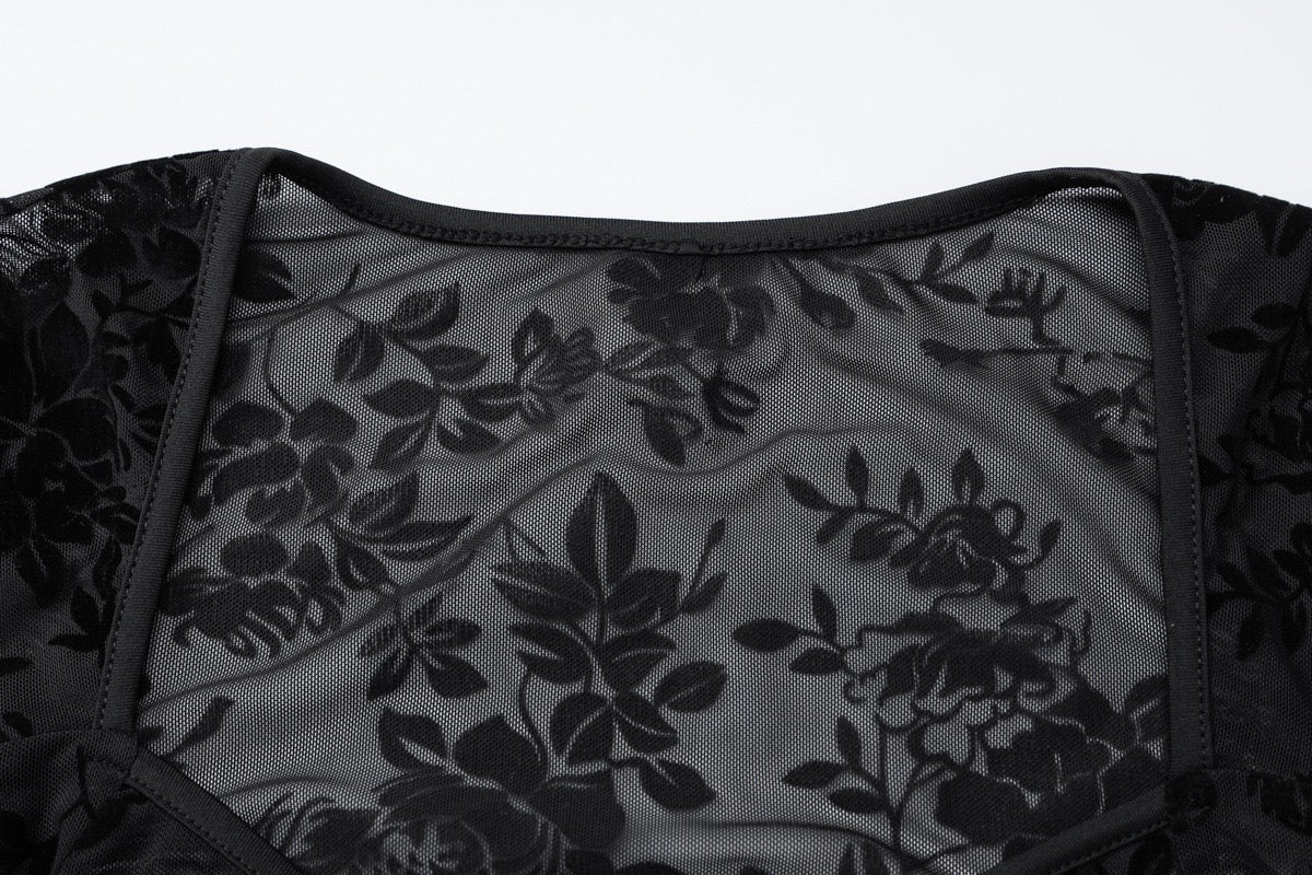 Flower Lace Top