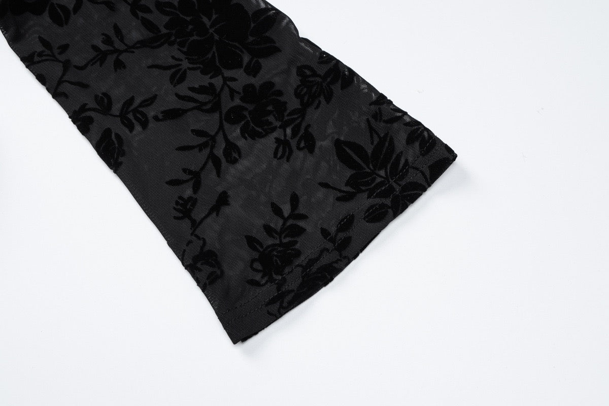 Flower Lace Top