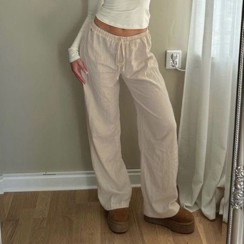 Lässige Stoffhose