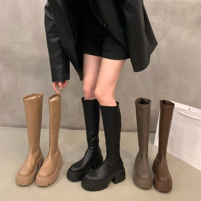 Kunstleder Stiefel